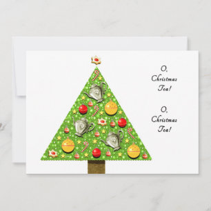 Christmas Tea Invitations