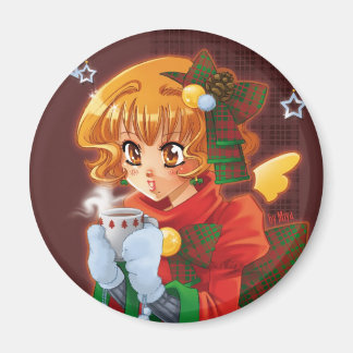 christmas tea magnet