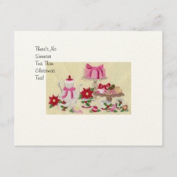 Christmas Tea Party Invitation by SharCanMakeit at Zazzle