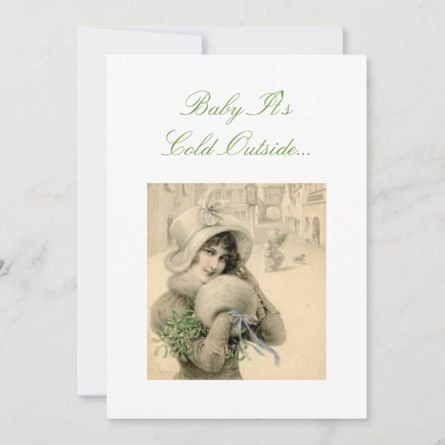 Christmas Tea Party Invitation (Front)