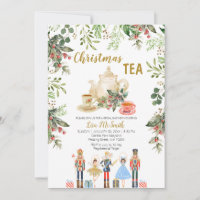Christmas Tea Party Nutcracker Bridal Shower