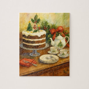 Christmas Tea Time Jigsaw Puzzle