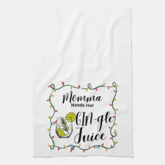 Christmas Tea Towel - GINgle Juice