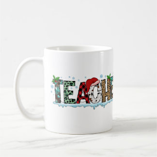Christmas Teacher Coffee Mug