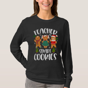 Christmas Teacher Cute Gingerbread Cookies T-Shirt