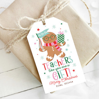 Christmas Teacher Gift Tags
