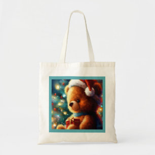 Christmas Teddy Bear 3 Tote Bag