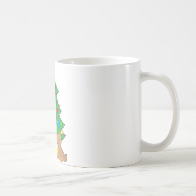 Christmas Teddy Bear Coffee Mug (Right)