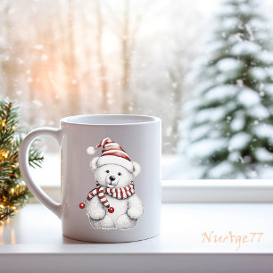 CHRISTMAS Teddy Bear Coffee Mug