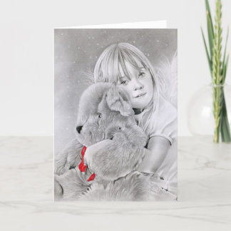 Christmas Teddy Bear Gift Card