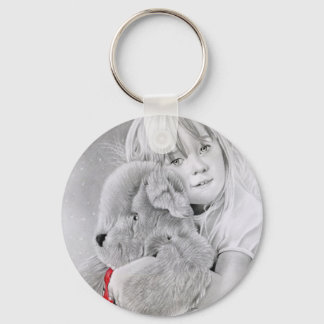 Christmas Teddy Bear Gift Keychain