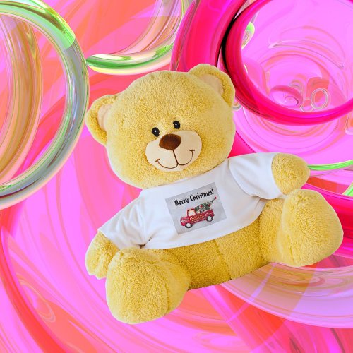 Christmas Teddy Bear Lovable and Huggable