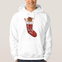 Christmas Teddy Bear Stocking