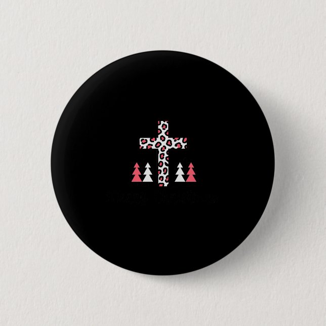 Christmas Tee  Button (Front)
