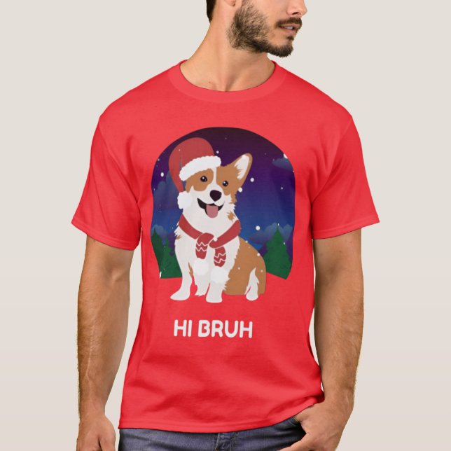 Christmas Tee for Dog Lovers Essential T-Shirt (Front)