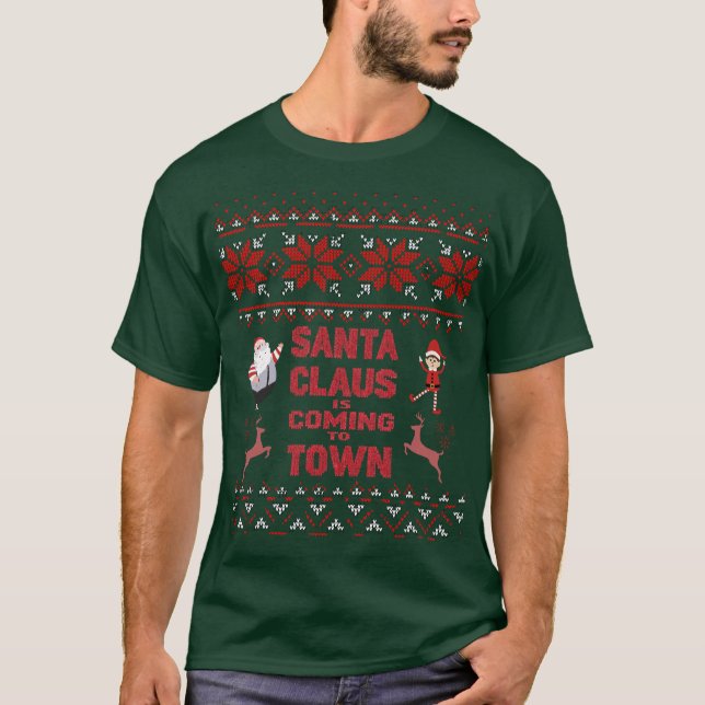 Christmas Tee - Holidays Jingle Design (Front)