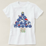 Christmas Tee Shirt &quot;berry Christmas&quot; at Zazzle
