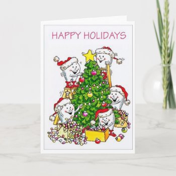 Christmas Teeth Dentist Greeting Card by Unique_Christmas at Zazzle