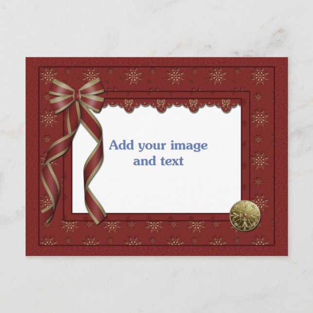 Christmas Template Postcard (Front)
