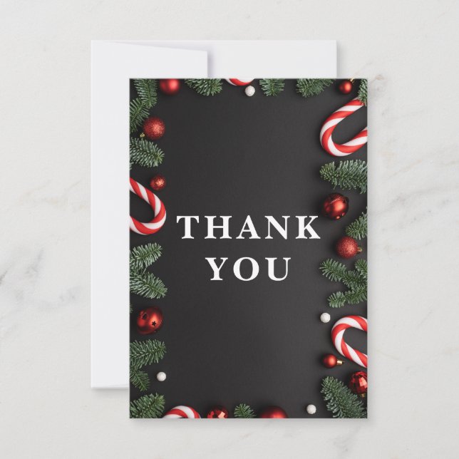 Christmas Thank You Card (Front)