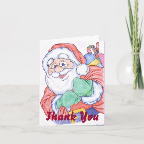 Christmas Thank You Card