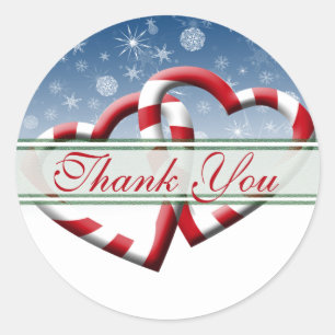 Christmas Thank You Holiday Thank You Seals