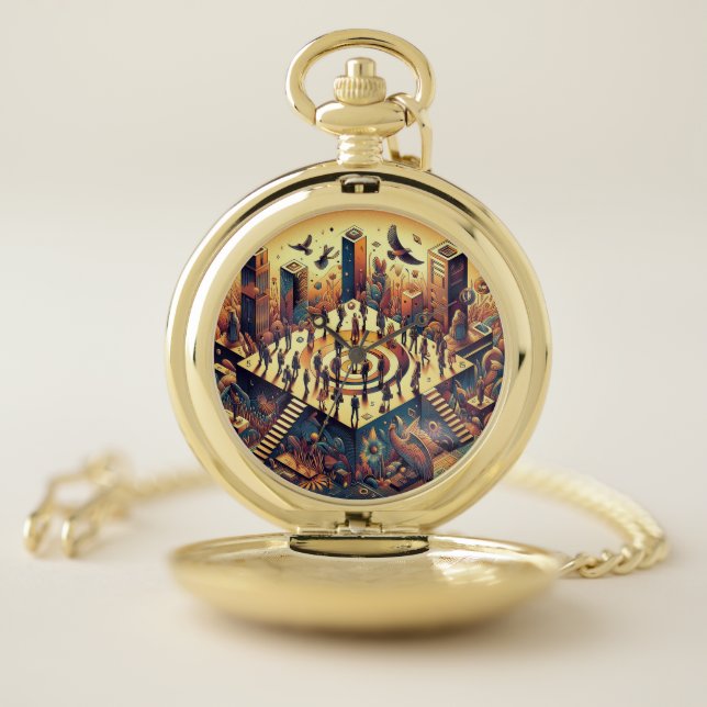  Christmas | Thanksgiving | Family Shirts & Gifts Pocket Watch (Inside)