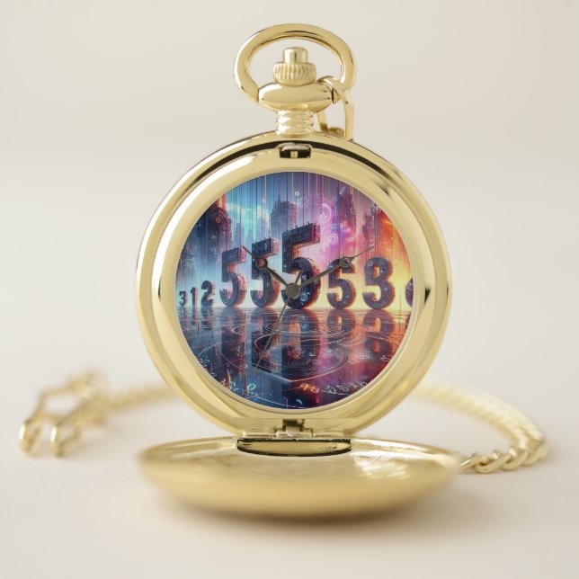  Christmas | Thanksgiving | Family Shirts & Gifts Pocket Watch (Inside)