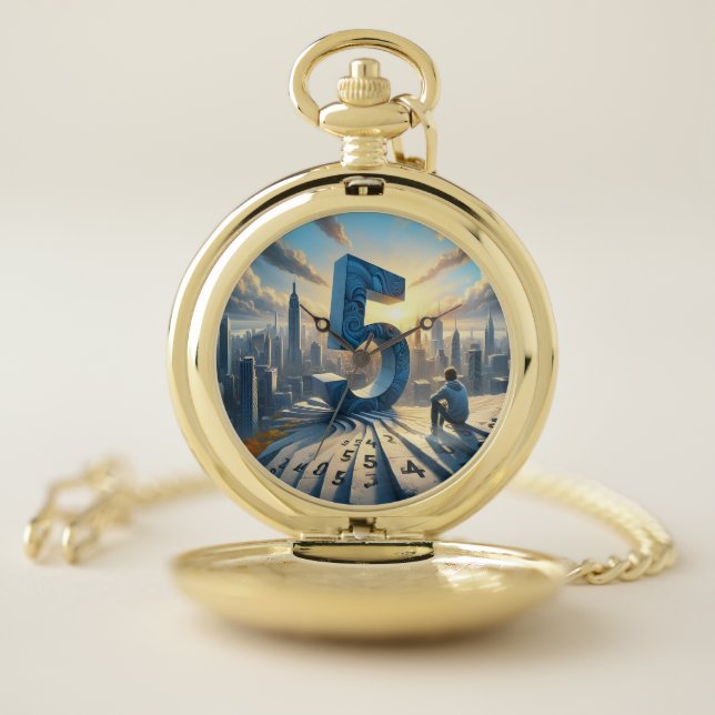  Christmas | Thanksgiving | Family Shirts & Gifts Pocket Watch (Inside)