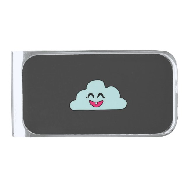 Christmas | Thanksgiving | Family Shirts & Gifts Silver Finish Money Clip (Front)