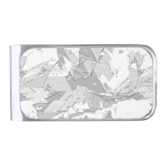 Christmas | Thanksgiving | Family Shirts & Gifts Silver Finish Money Clip (Front)