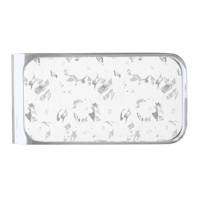 Christmas | Thanksgiving | Family Shirts & Gifts Silver Finish Money Clip (Front)