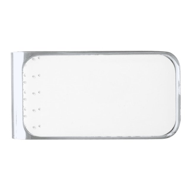 Christmas | Thanksgiving | Family Shirts & Gifts Silver Finish Money Clip (Front)