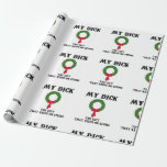Christmas the gift holiday xmas funny humor wrapping paper<br><div class="desc">Christmas the gift holiday xmas funny humor</div>