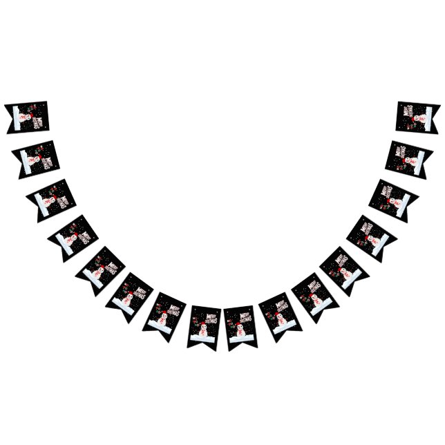 Christmas The Snowman Bunting Banner (All)