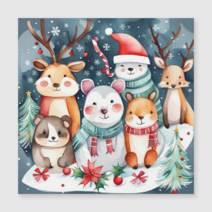 Christmas theme Christmas cute animals 