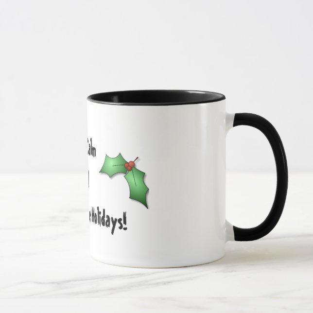Christmas Theme Coffee Mug (Right)