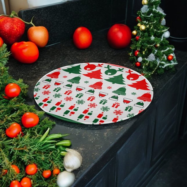 Christmas theme  cutting board (Chopping Board)
