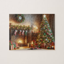 Christmas theme jigsaw puzzle