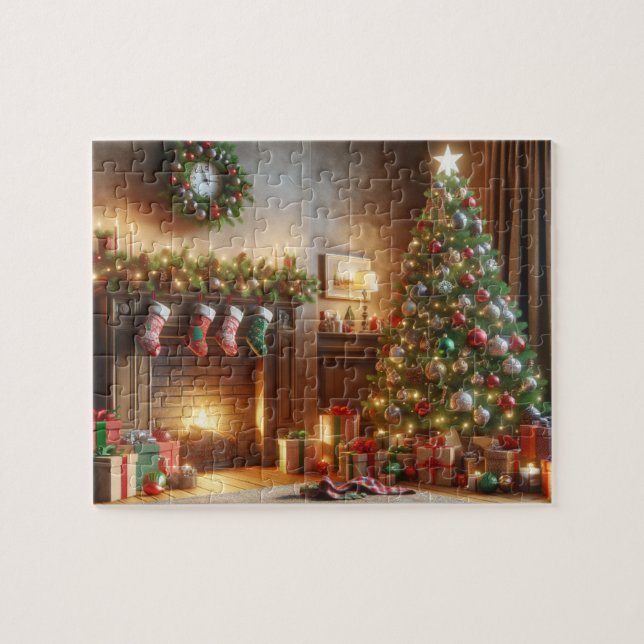 Christmas theme jigsaw puzzle (Horizontal)
