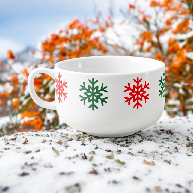 Christmas theme  soup mug (soup mug
)