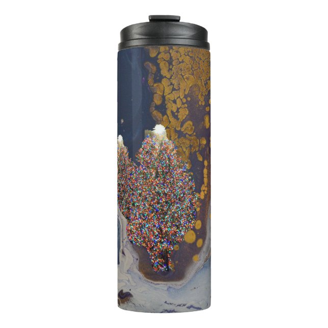 Christmas Theme Thermal Tumbler (Front)