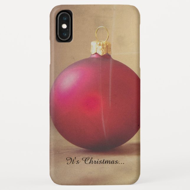 Christmas theme with Christmas ball Case-Mate iPhone Case (Back)