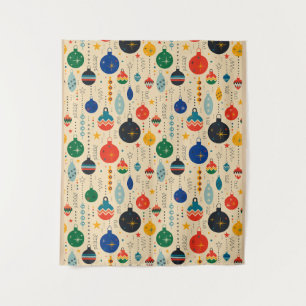 Christmas-themed design of the tapestry