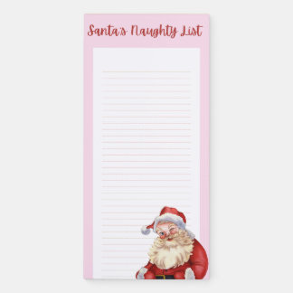 Christmas Themed Magnetic Notepad