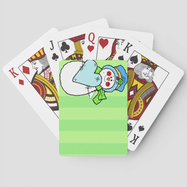 Christmas Themed Playing Cards (Back)