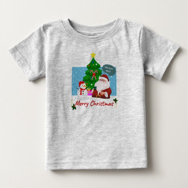 Christmas themed Toddler T-Shirt (Front)