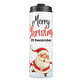 Christmas Thermal Tumbler