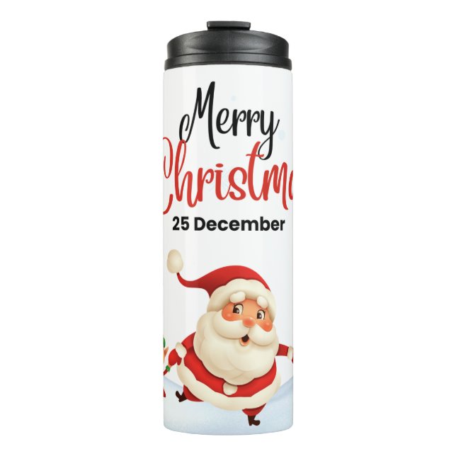 Christmas Thermal Tumbler (Front)