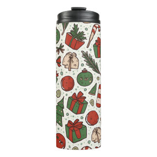 Christmas Thermal Tumbler